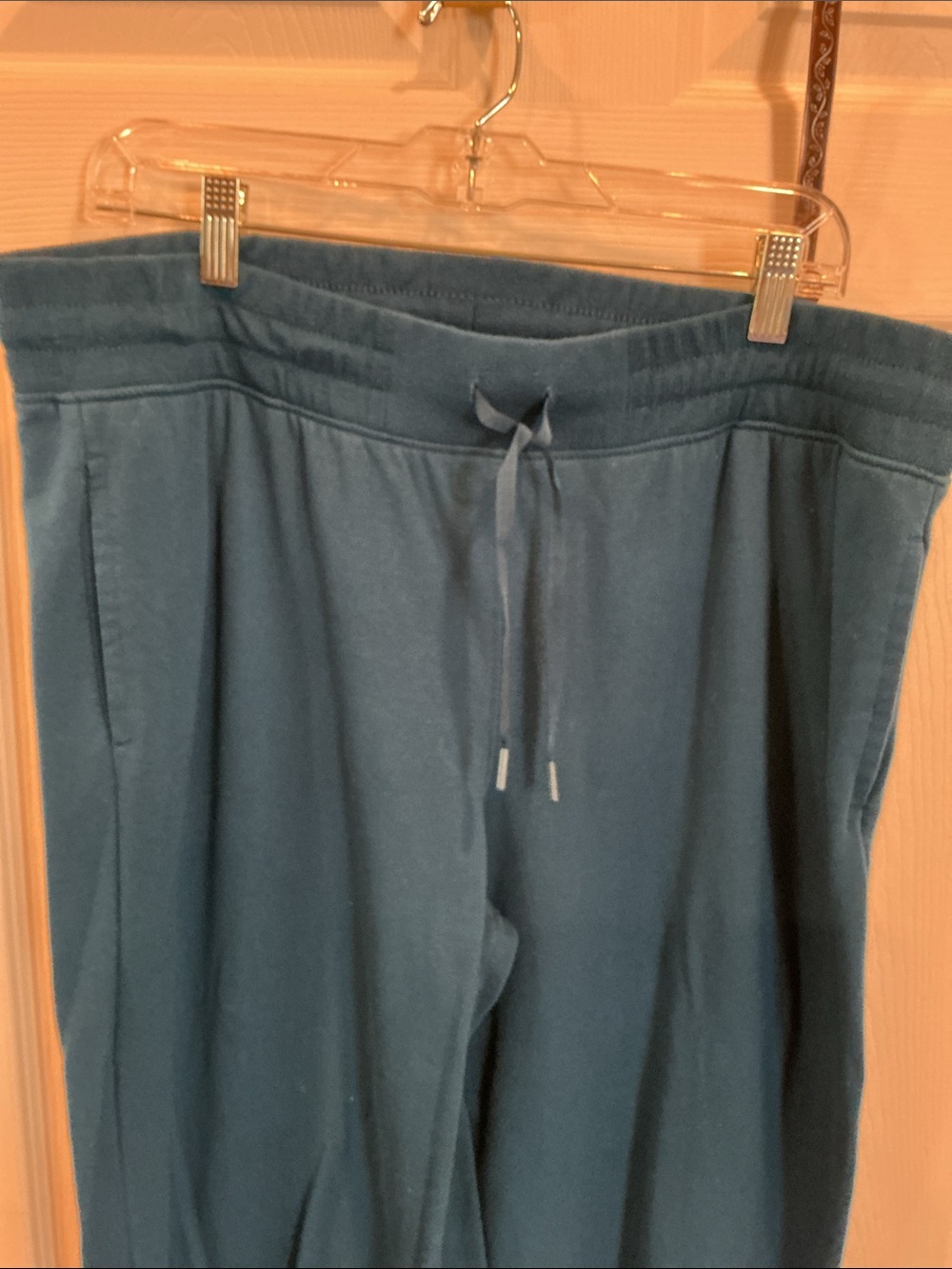Tek Gear Women's  Dark Teal Drawstring Jogger Pants - Picture 2 of 7